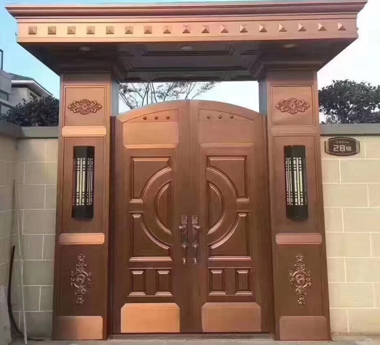 别墅铜门